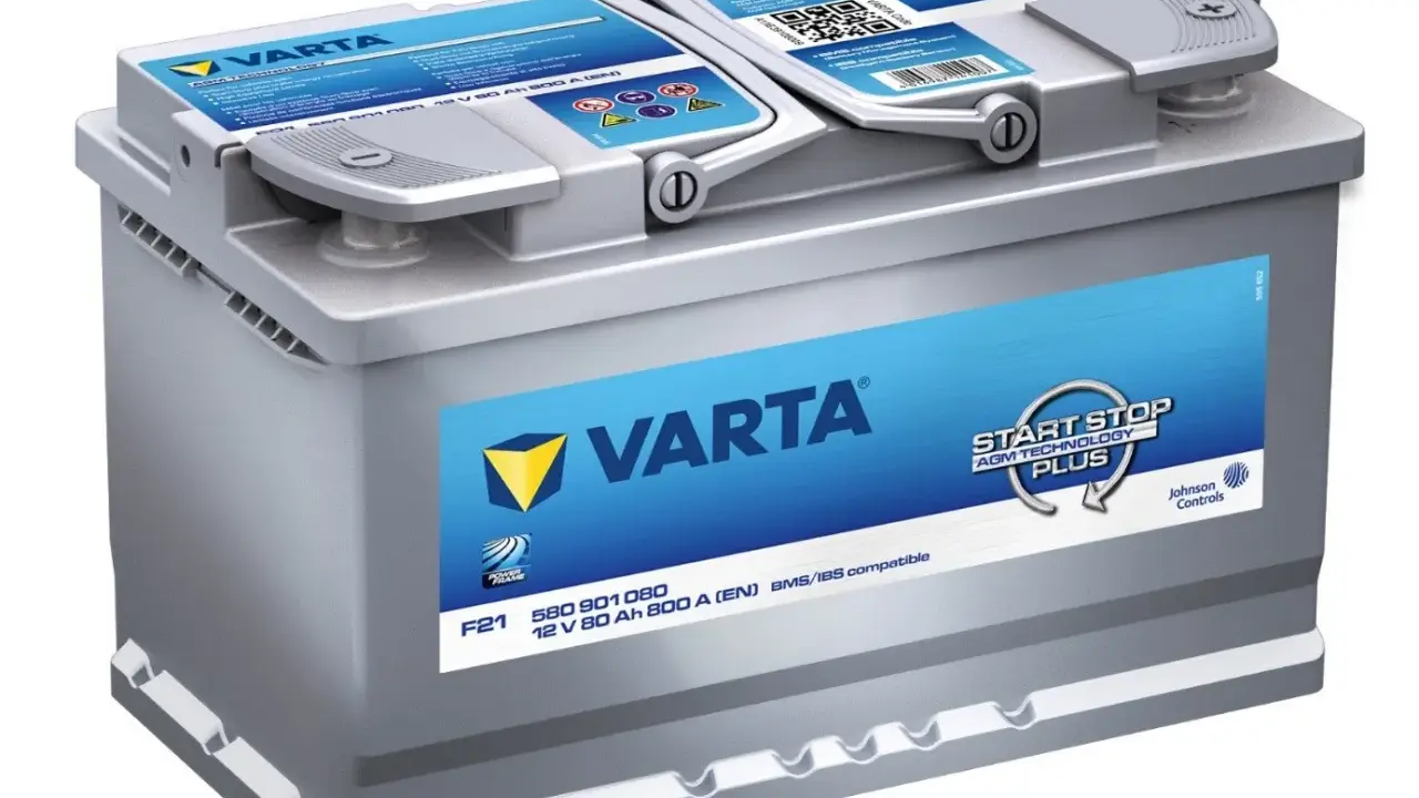 Akumulator Varta 12V 80 Ah 800 A, z technologią AGM, idealny do systemów Start-Stop. Zapewnia dużą pojemność akumulatora.