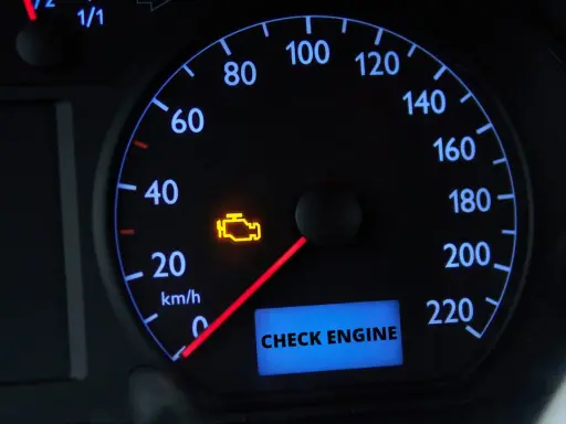 Kontrolka "Check Engine" świeci się na desce rozdzielczej. Dowiedz się, jak skasować błąd check engine bez komputera.