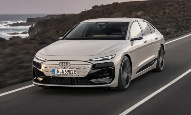 Nowy Audi A6 e-tron na drodze. Sprawdź aktualną audi a6 cena i dostępne konfiguracje.